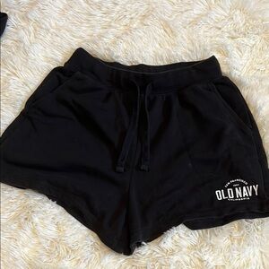 Old Navy Women's Black Sweat Shorts